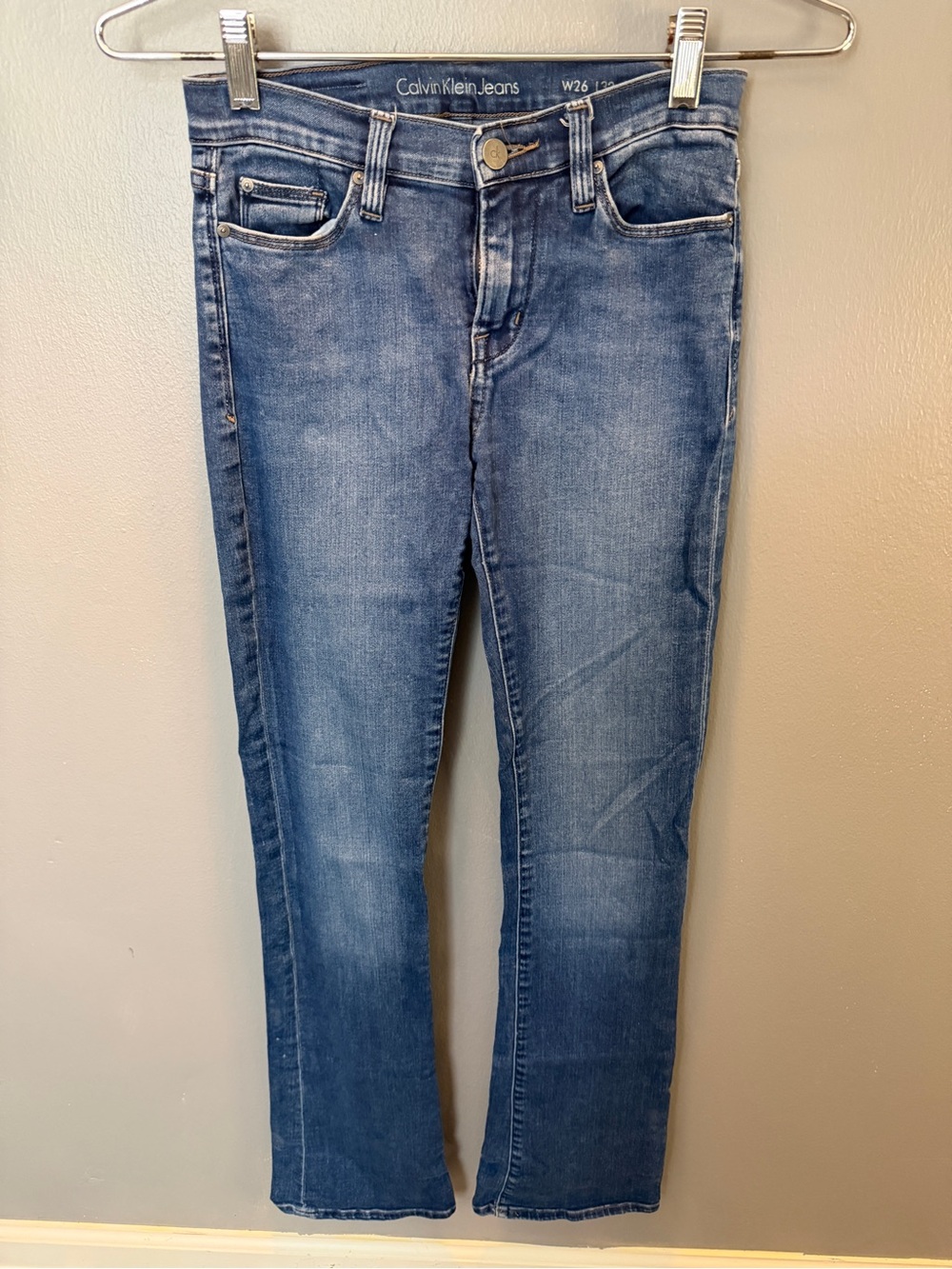 CALVIN KLEIN MODERN BOOTCUT JEANS SZ 26”